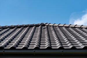 Photo of a new tile roof installed on home